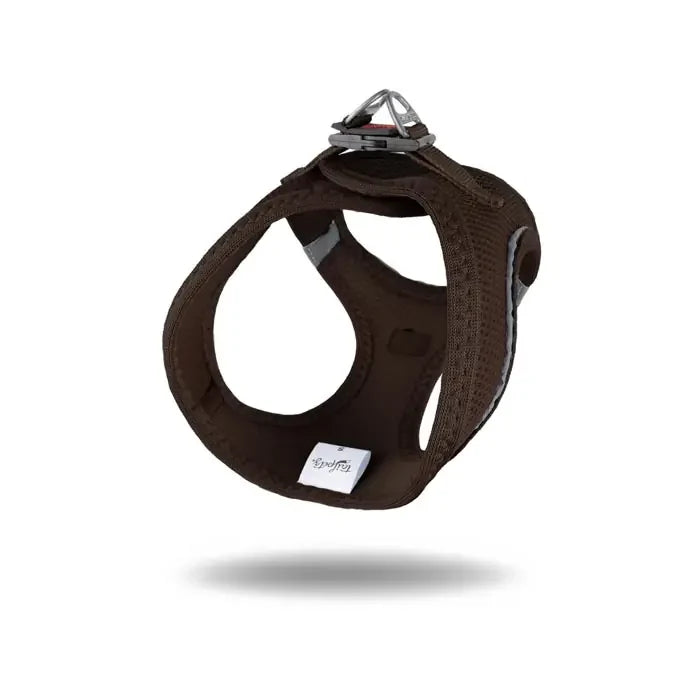 Tailpetz Air-Mesh Dog Harness Breathable Brown Small/Medium