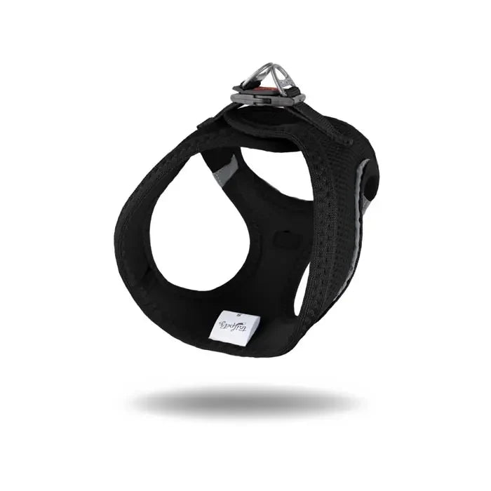 TailPetz Air-Mesh Dog Harness Breathable Comfort Black