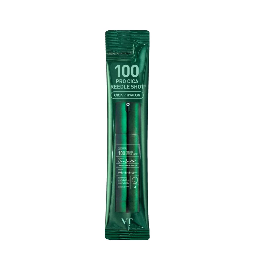 VT Cosmetics 100 Pro Cica Reedle Shot Facial Cream 2 ml x 10 Pack