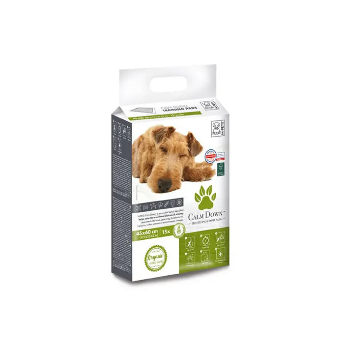 M-Pets Calming Dog Training Pads for Potty Training 45x60cm 15 Count