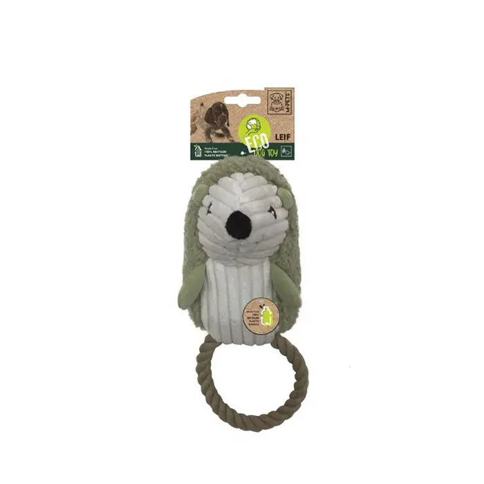 M-Pets Leif Cute Hedgehog Dog Toy for Active Play