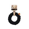 M-Pets Coto Knotted Rope Ring Dog Toy 18cm Black