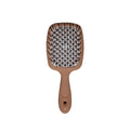 Janeke Superbrush Hair Brush Salmon & White 1 pc