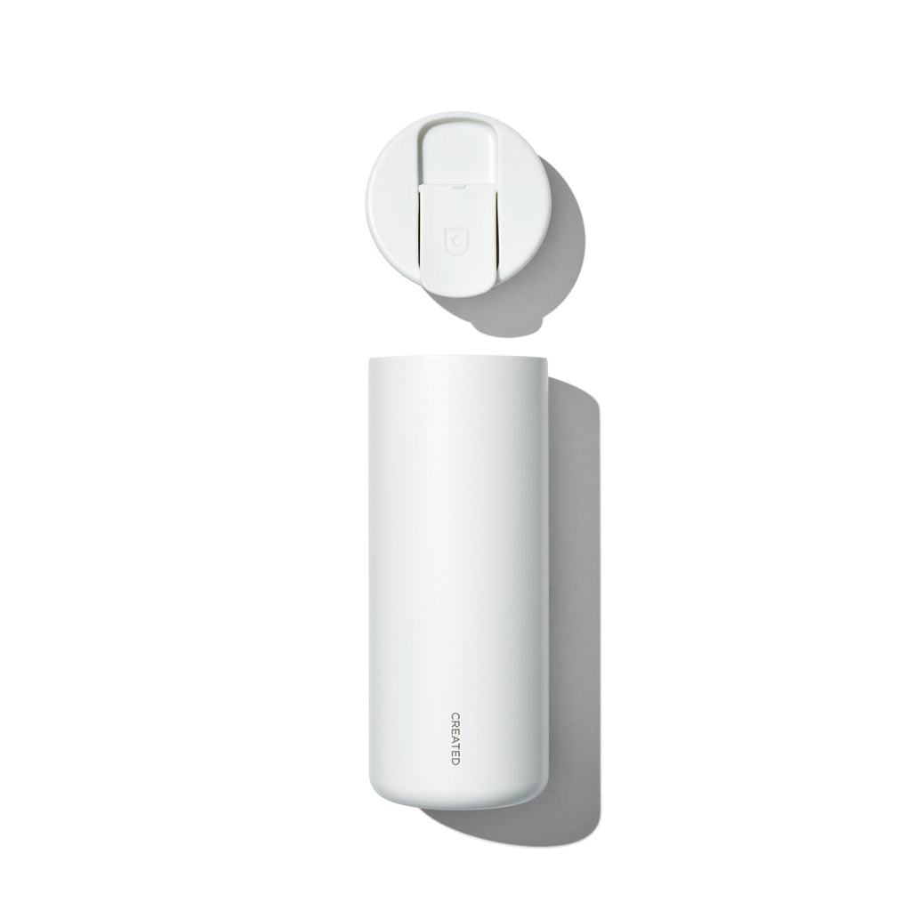 16oz Nomad Flip Tumbler - White