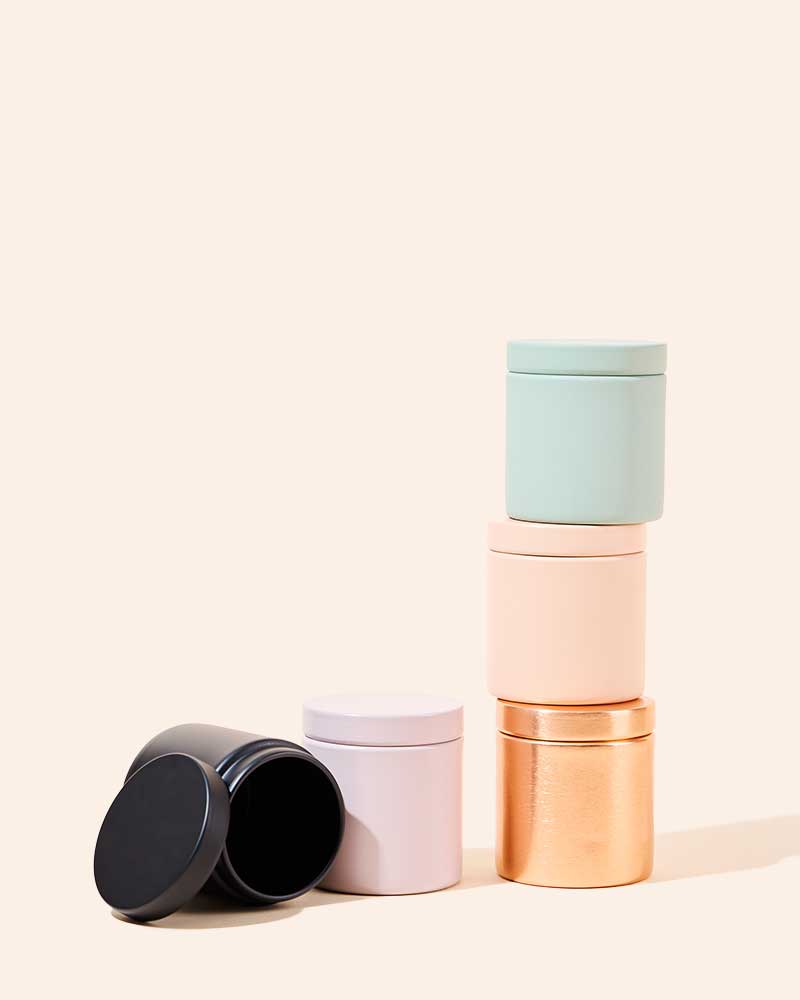 9oz glam tin - matte olive pack of 12