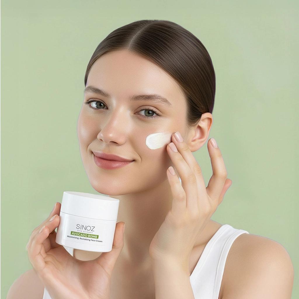Sinoz Avocado Bomb Hydrating & Revitalizing Face Cream 50 ml