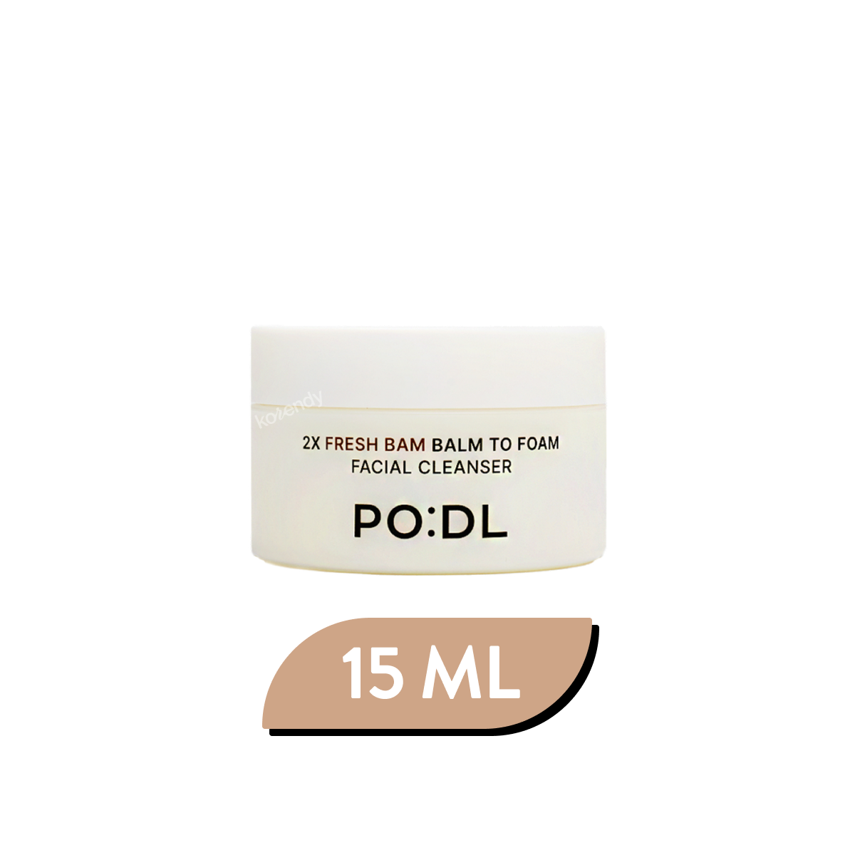 Podl 2X Fresh Bam Balm To Foam Double Cleanser 15 ml