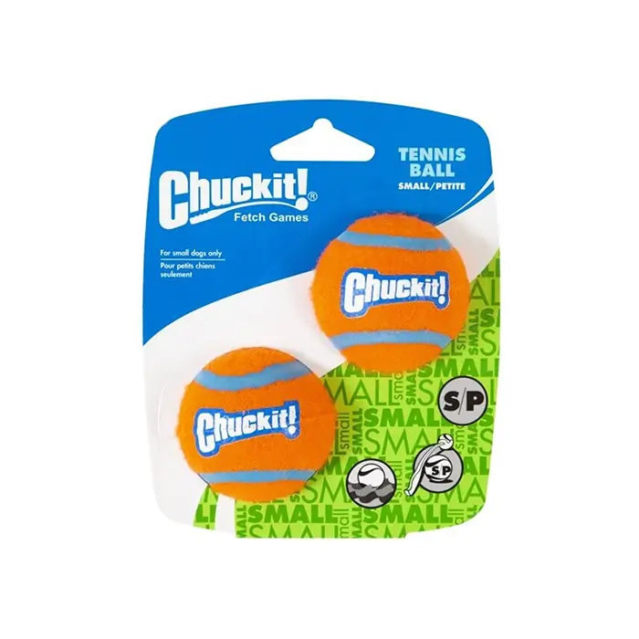 Chuckit Tennis Ball Small Dog Toy 2-Pack