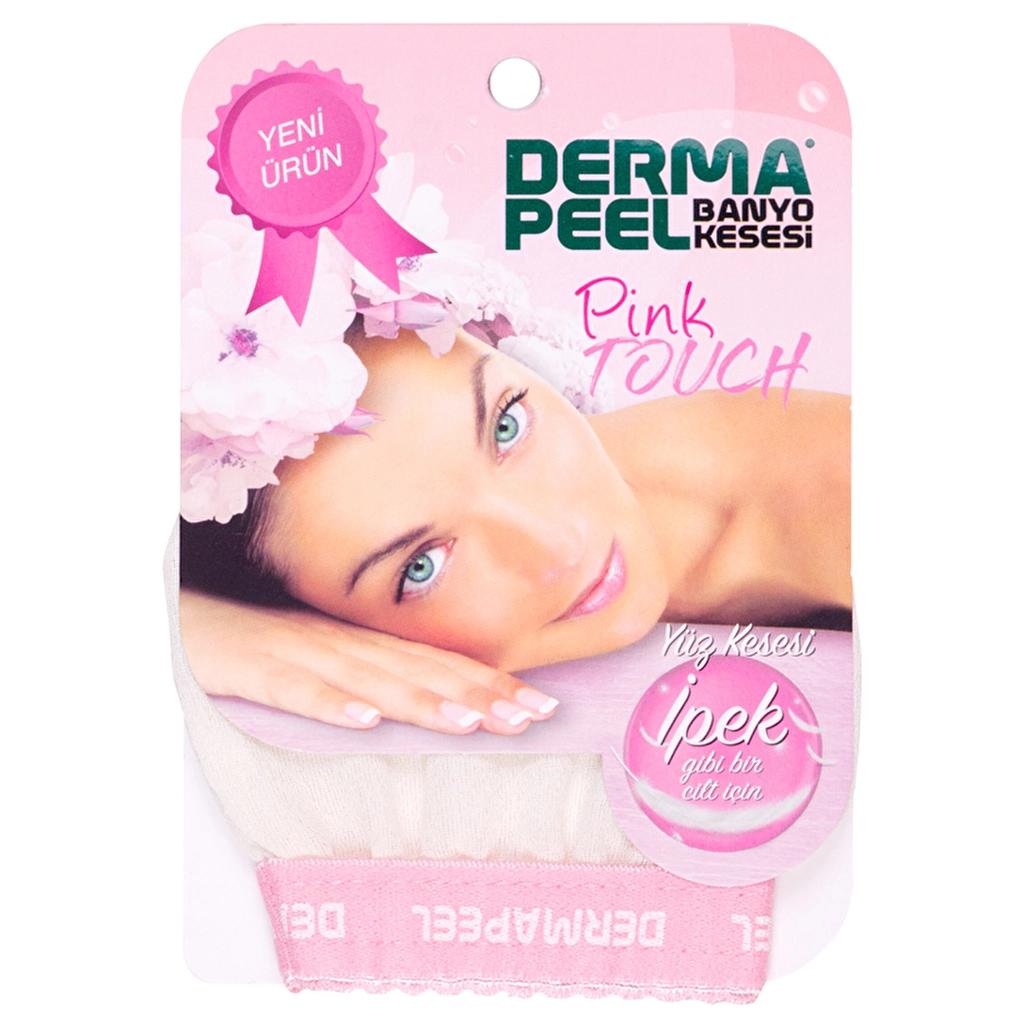 Dermapeel Pink Touch Facial Exfoliating Mitt for Smooth Skin