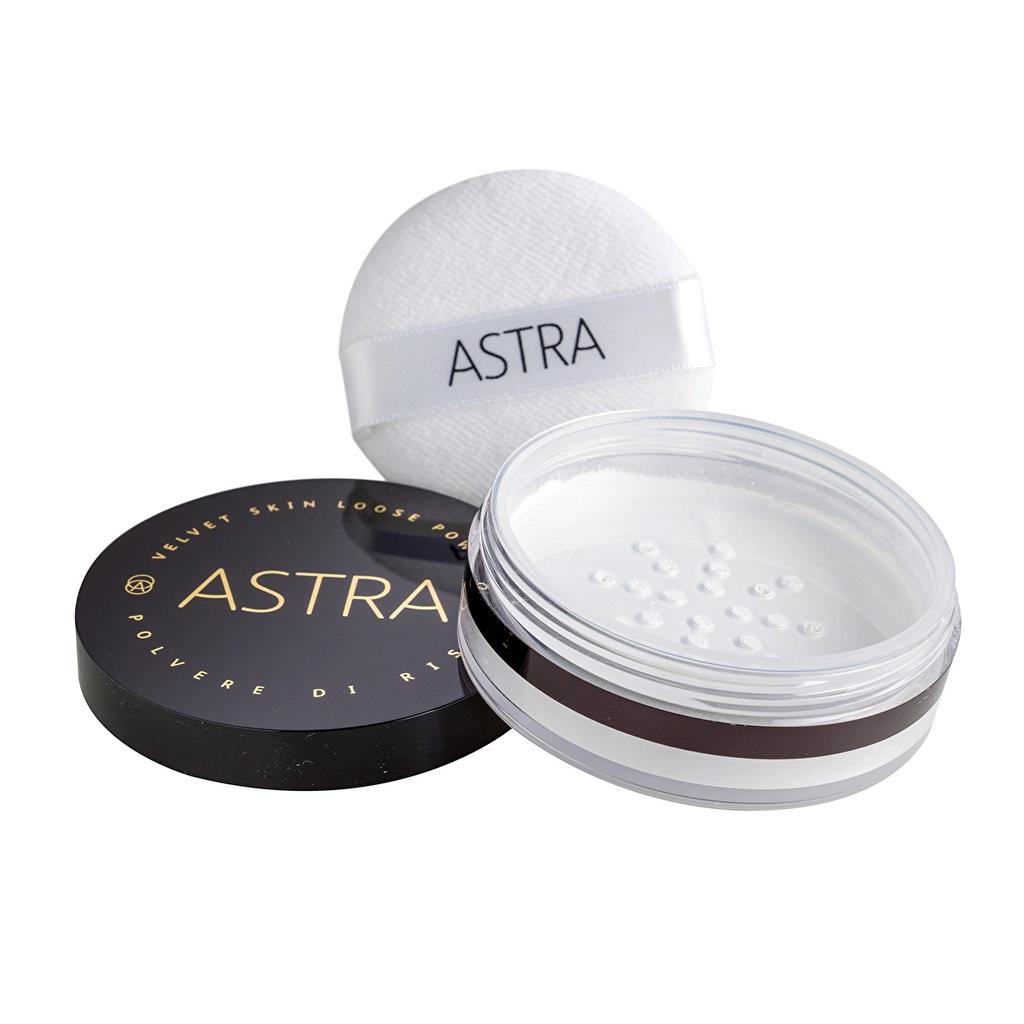 Astra Velvet Skin Loose Powder Ghost for a Matte Finish 12g
