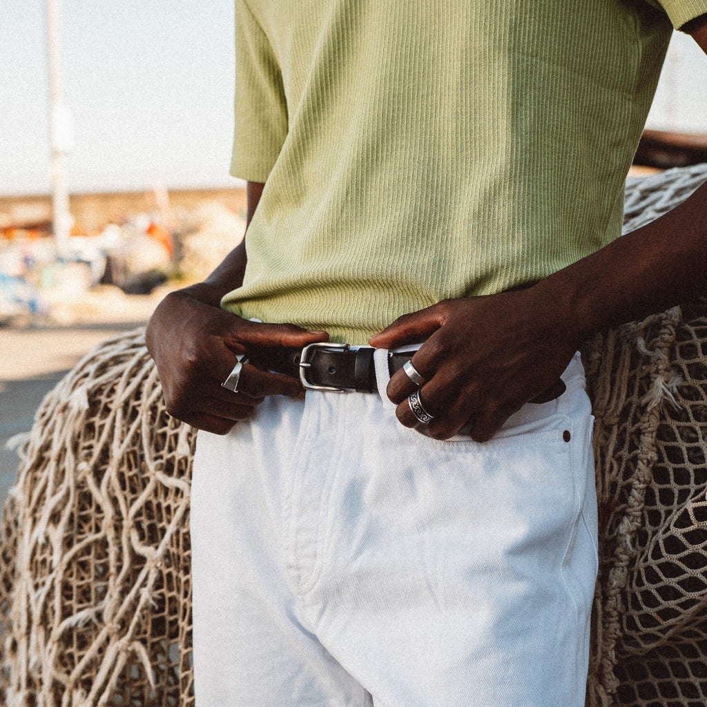 Leather Stretch Belt