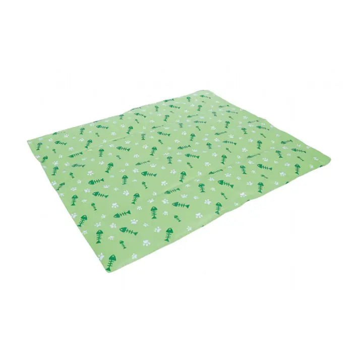 M-Pets Cooling Dog Bed Green Medium 45x60cm