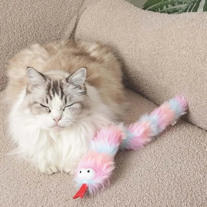 M-Pets Fluffy Lala Catnip Cat Toy with Soft Texture