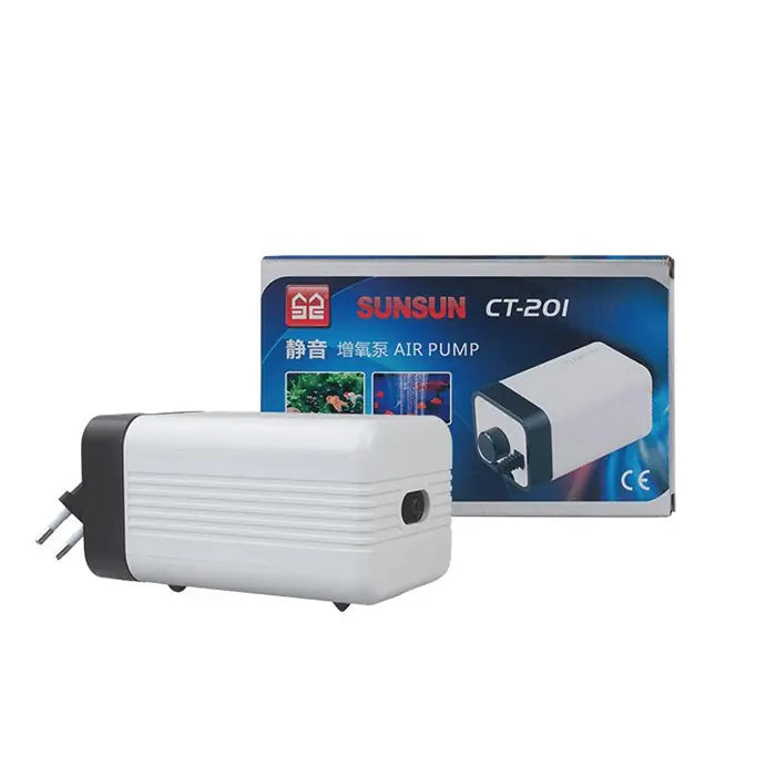 Sunsun CT-201 Single Outlet Aquarium Air Pump 90L/H 4W