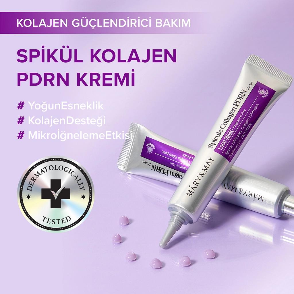 Mary & May Spicule Collagen PDRN Booster Face Cream 15g