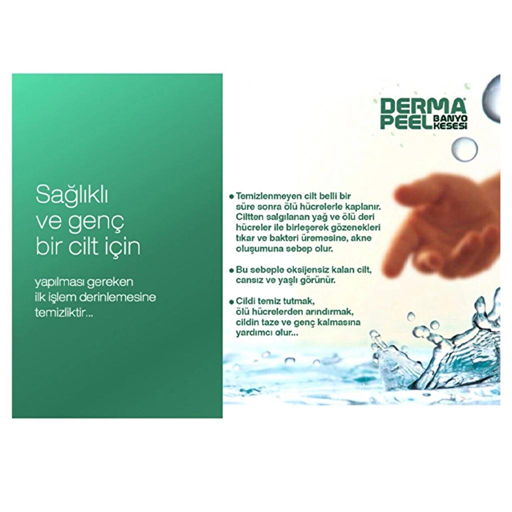 Dermapeel Natural Silk Face Exfoliating Mitt 1 Piece