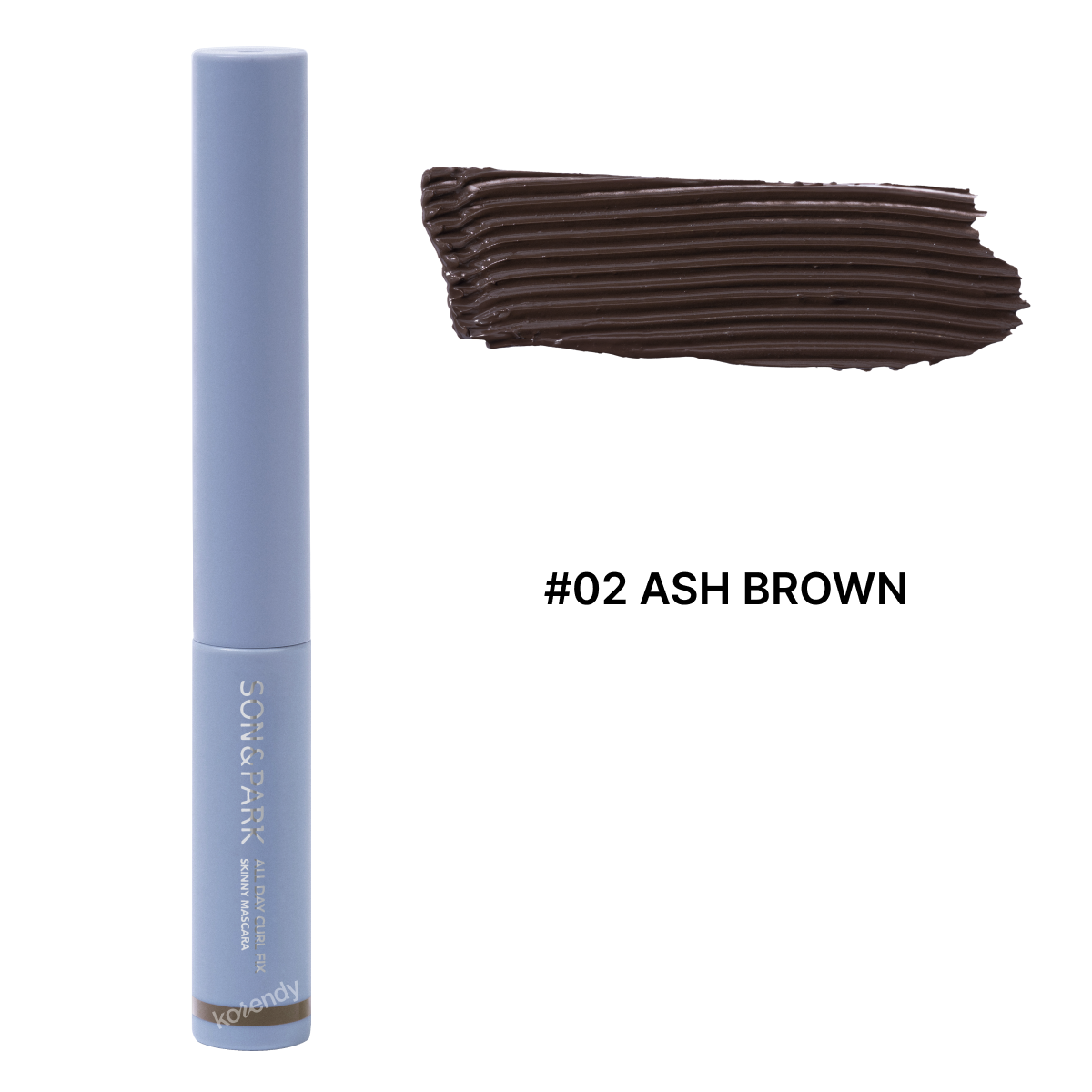 Son & Park All Day Curl Fix Skinny Mascara 02 Ash Brown 4g