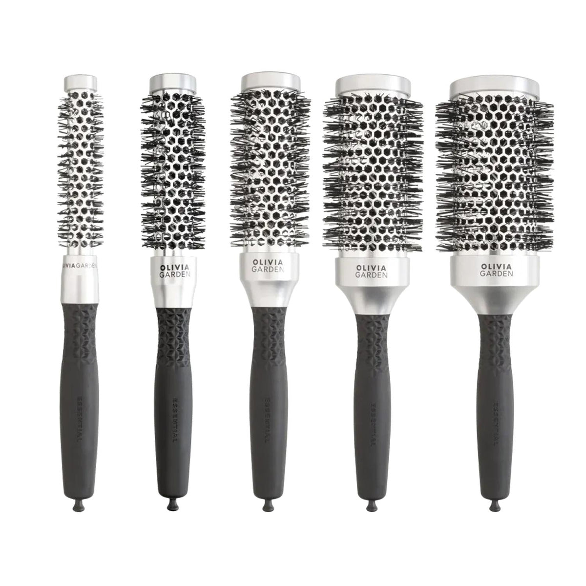 Olivia Garden Essential Blowout Classic Bag Brush Set 5 Pieces
