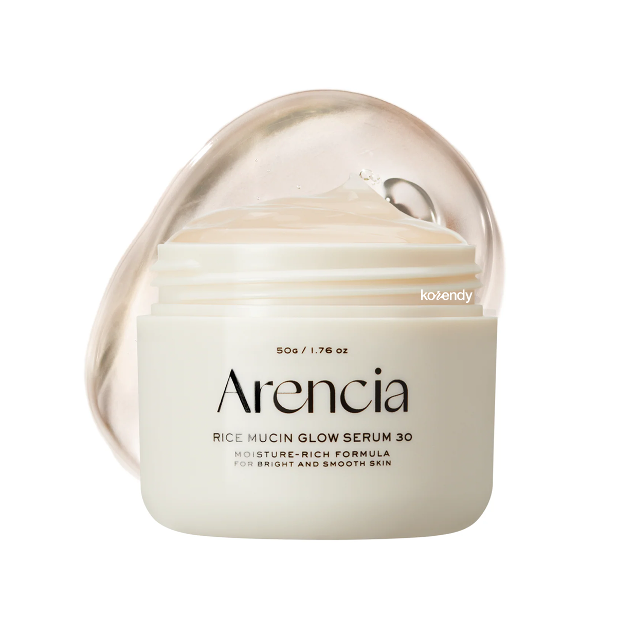 Arencia Rice Mucin Glow Serum 30 Brightening Moisturizer 50g