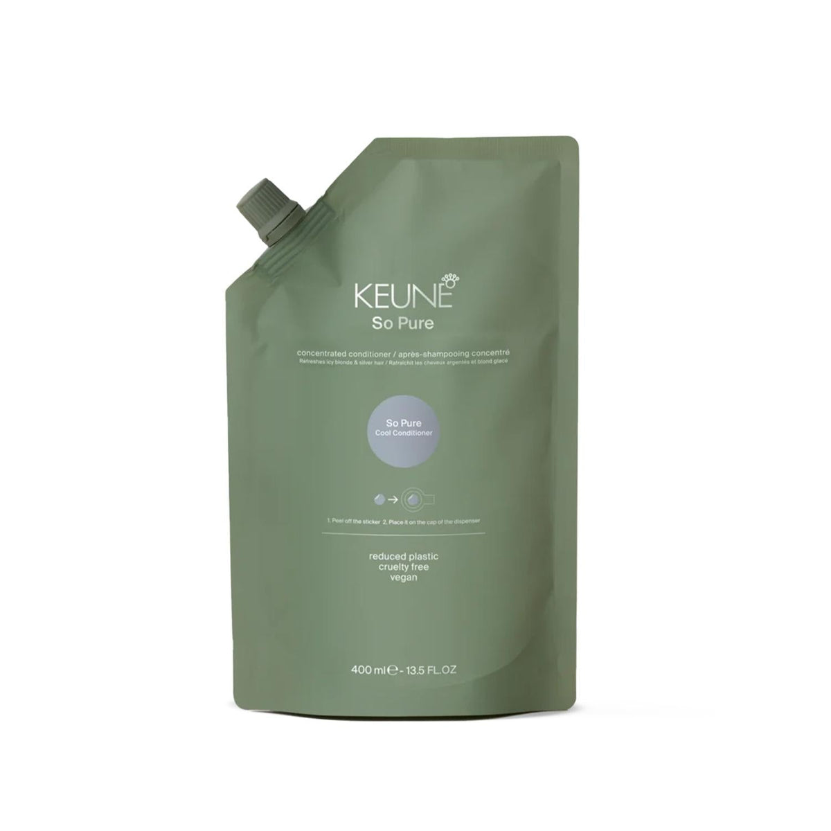 Keune So Pure Cool Silver Conditioner Refill 400 ml