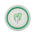 Bernadette Palm Porcelain Soup Bowls – Set of 4 (+1 Bonus Bowl)