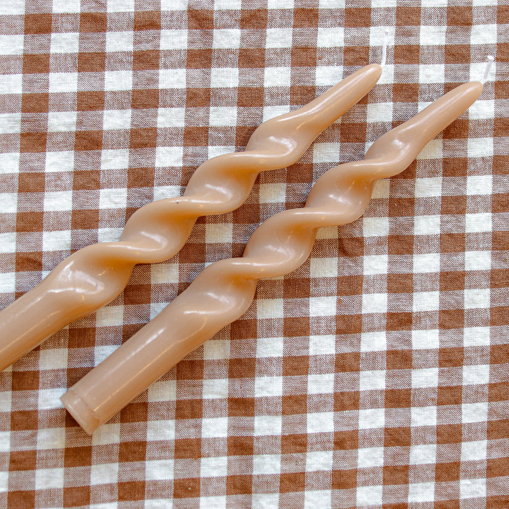 Caramel Swirl Candles – Pack of 2