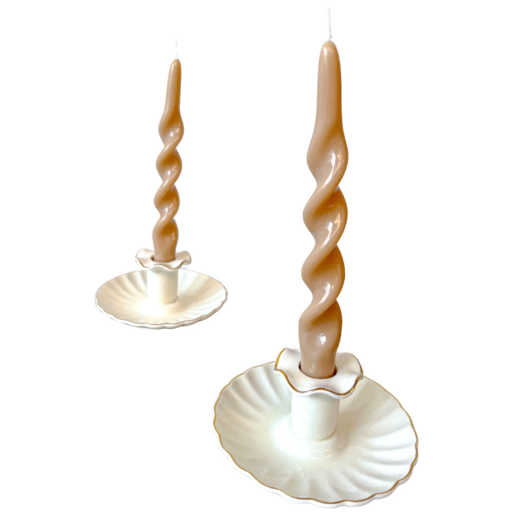 Caramel Swirl Candles – Pack of 2