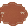 Cocoa Oasis Linen Placemats – Set of 4