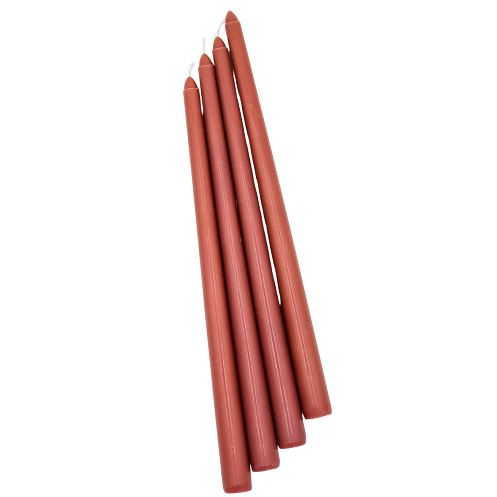 Cocoa Truffle Delight Extra Tall Taper Candles – 24 Candles