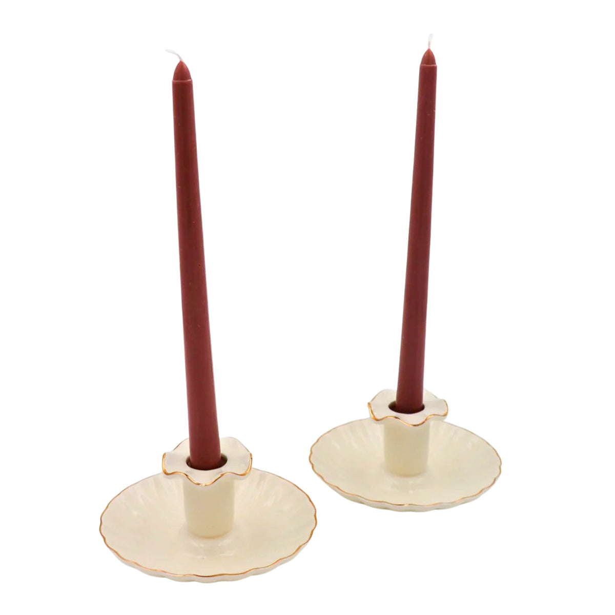Cocoa Truffle Delight Extra Tall Taper Candles – 24 Candles