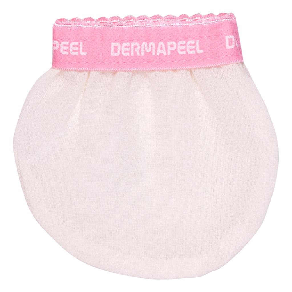 Dermapeel Pink Touch Facial Exfoliating Mitt for Smooth Skin
