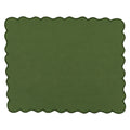 Evergreen Wave Linen Placemats – Set of 4