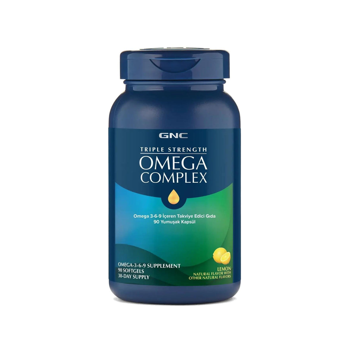 GNC Triple Strength Omega Complex for Heart Support 90 Softgels