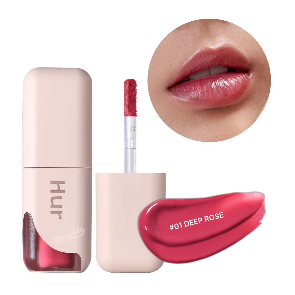 House of Hur Glowy Ampoule Tint Deep Rose Vitamin & Honey 4.5g