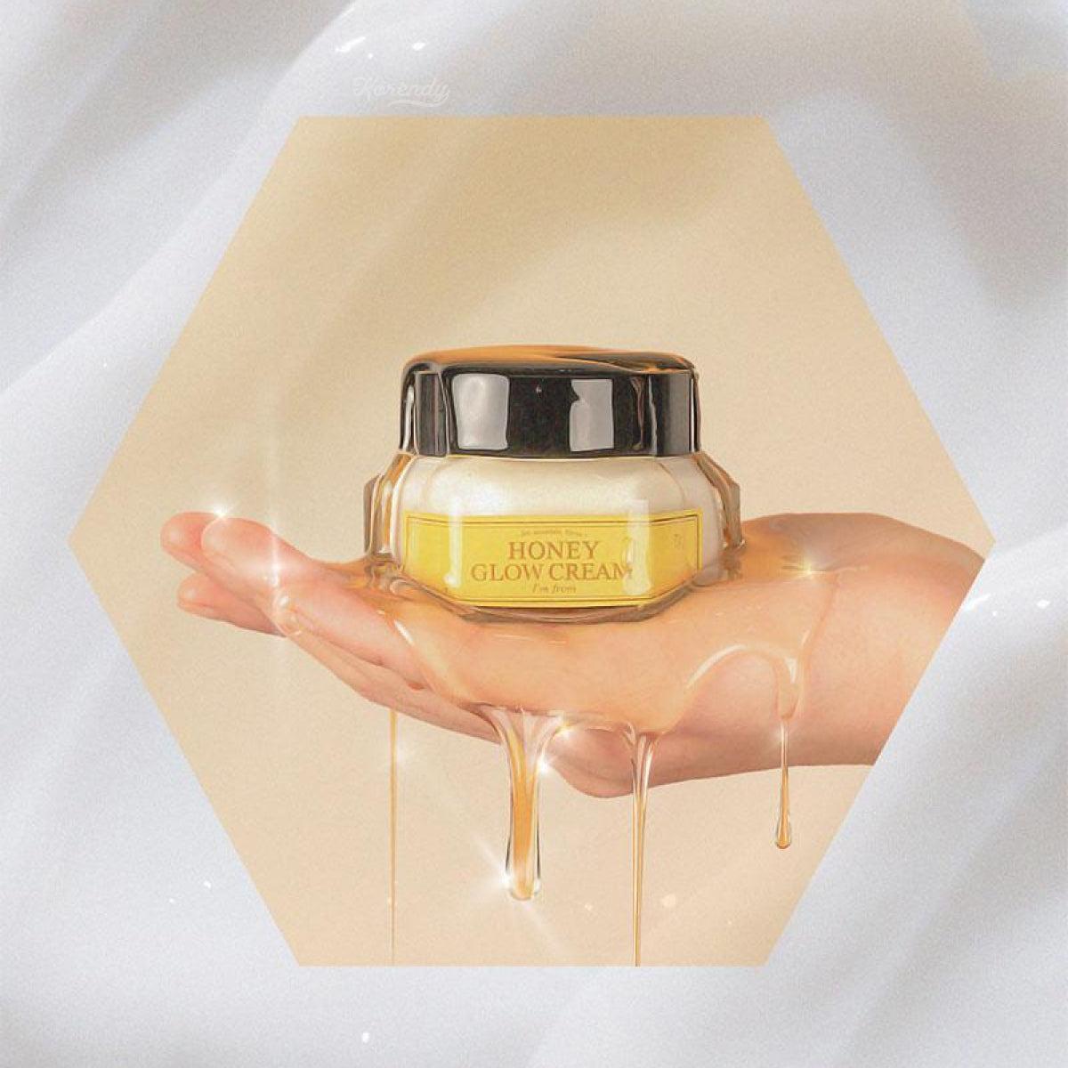 I'M From Honey Glow Cream Nourishing Face Moisturizer 50g