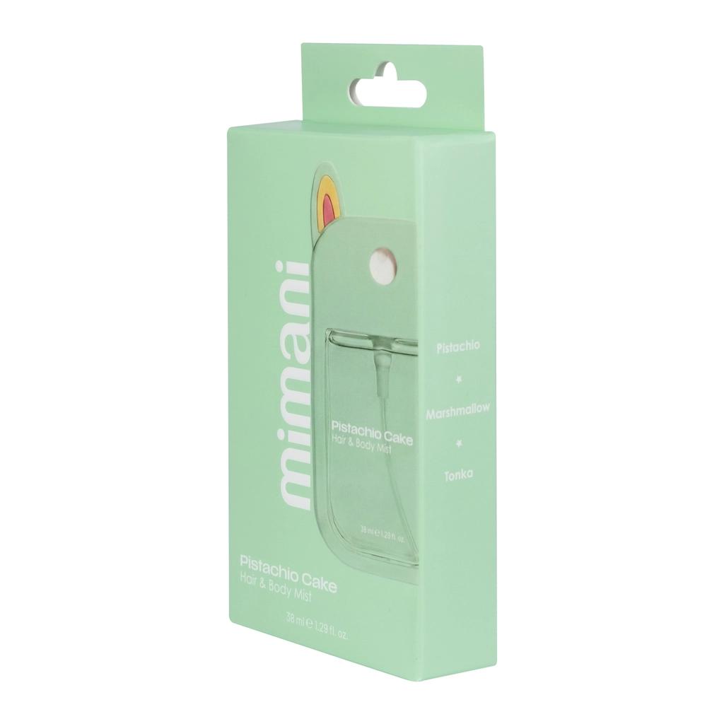 Mimani Pistachio Cake Hair & Body Spray Sweet Dessert Scent 38 ml