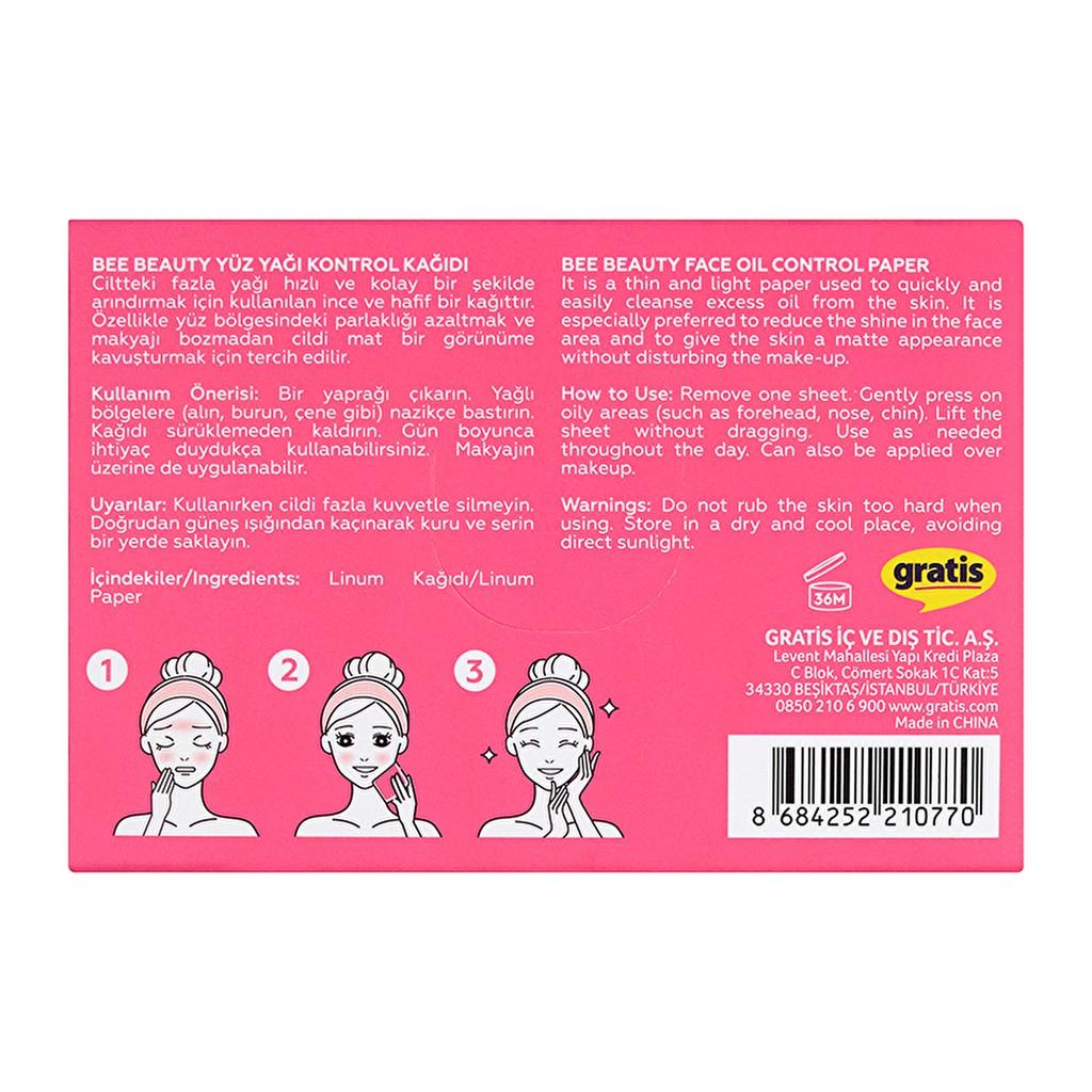 Bee Beauty Oil Control Blotting Papers 50 Sheets