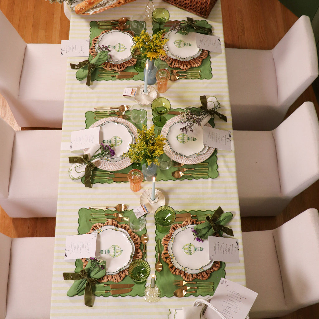 Large Forest Green Velvet Napkin Bow Ties – Set of 6