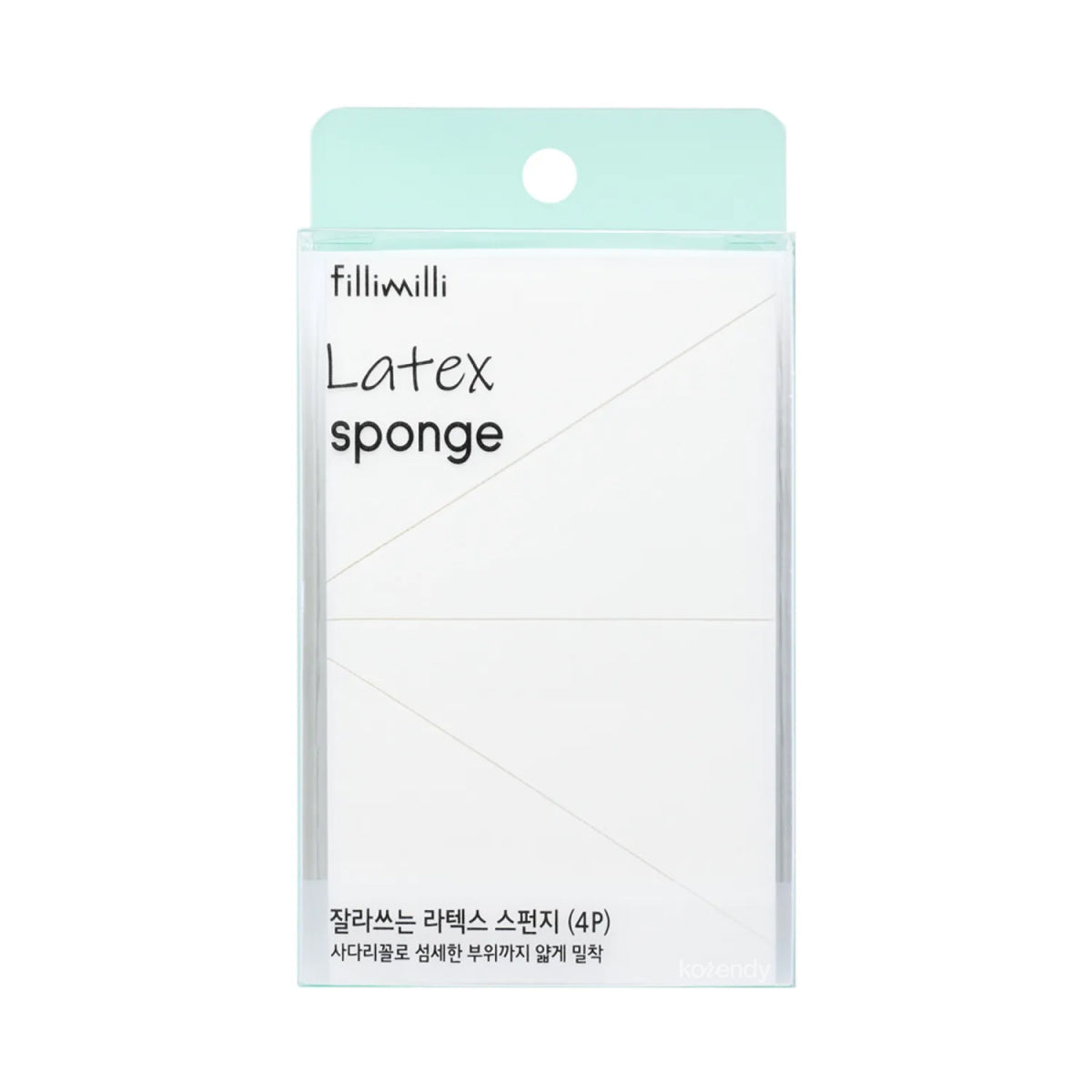 Fillimilli Latex Sponge Multi-Surface Makeup Blender 4-Piece Set