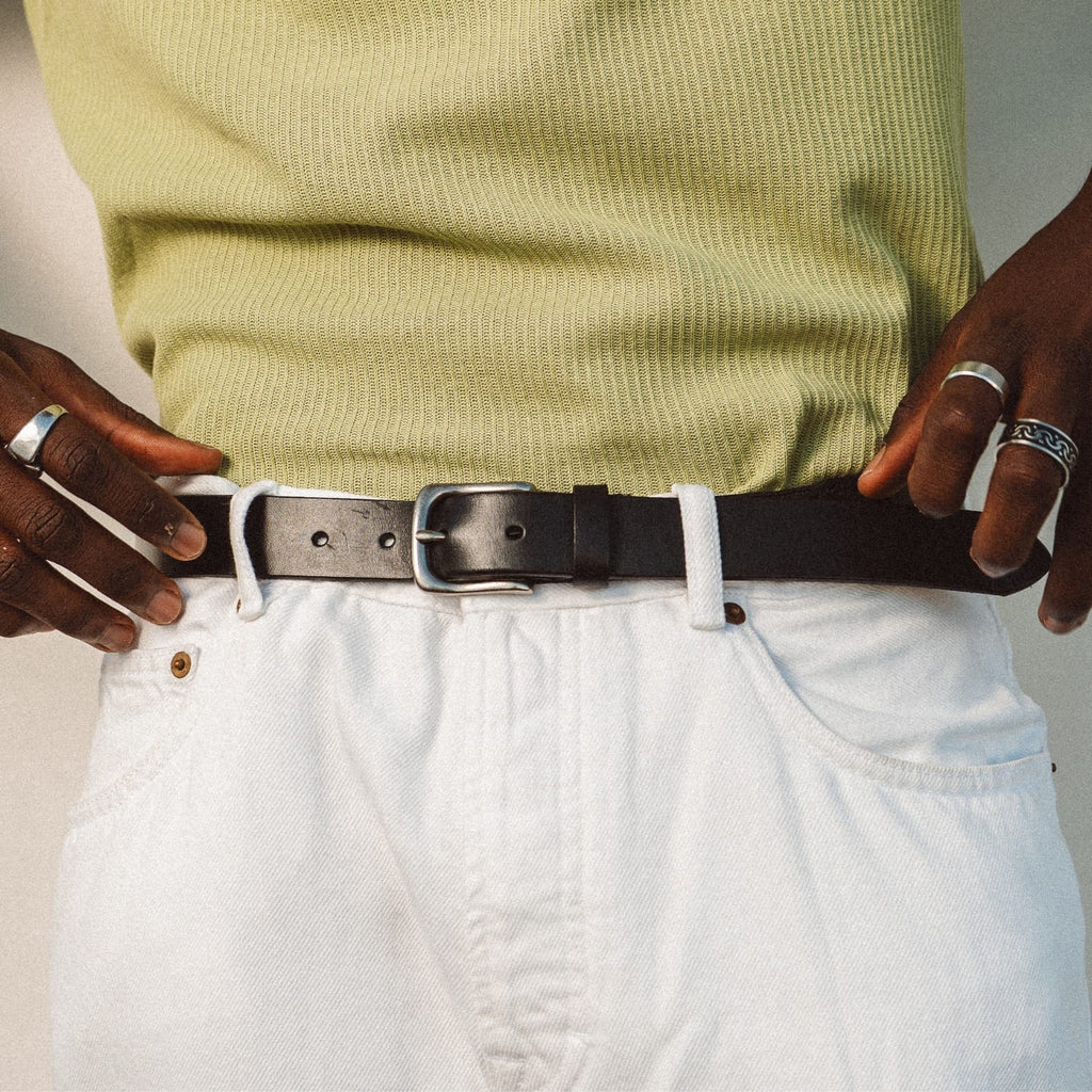 Leather Stretch Belt
