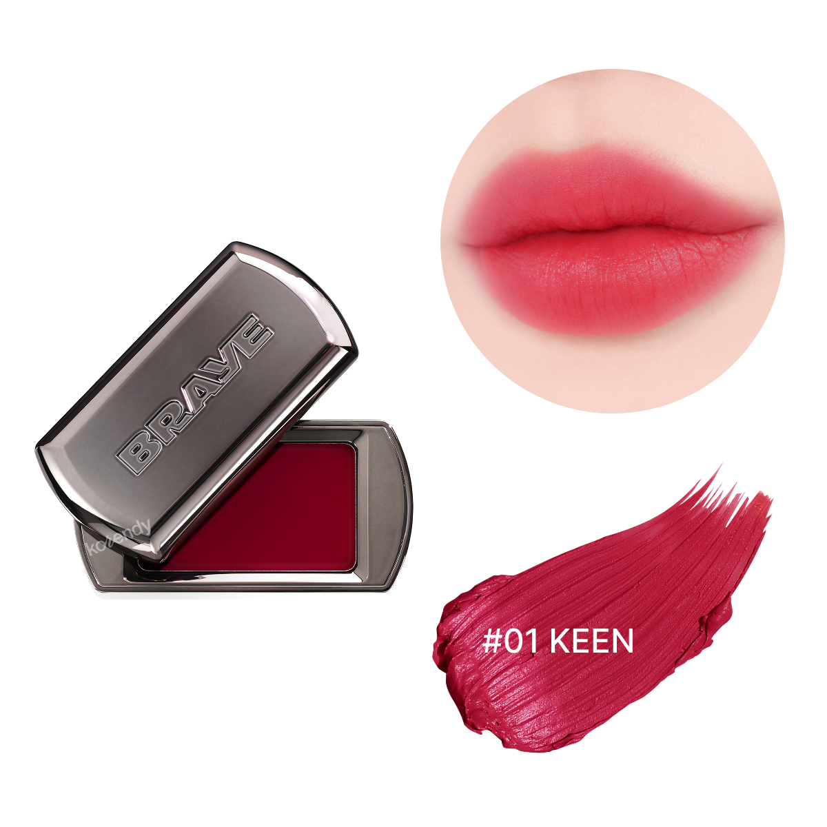 Braye Lipsleek Blur Multi-Use Lip & Cheek Balm 01 Keen 3.2g
