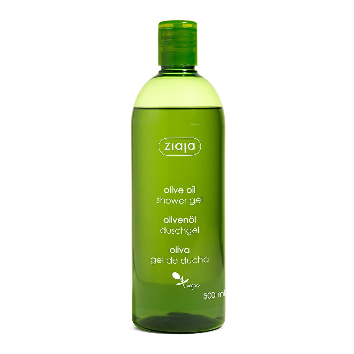 Ziaja Olive Oil Shower Gel - 95% Natural, Gentle, & Moisturizing Body Wash for Dry, Sensitive Skin - 500ml
