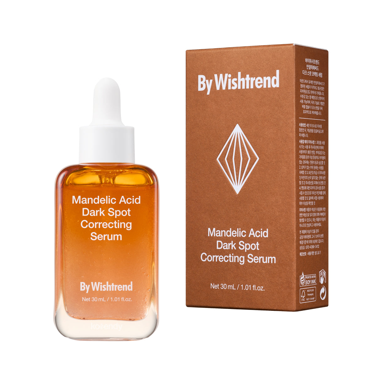 By Wishtrend Mandelic Acid Dark Spot Correcting Serum 30ml
