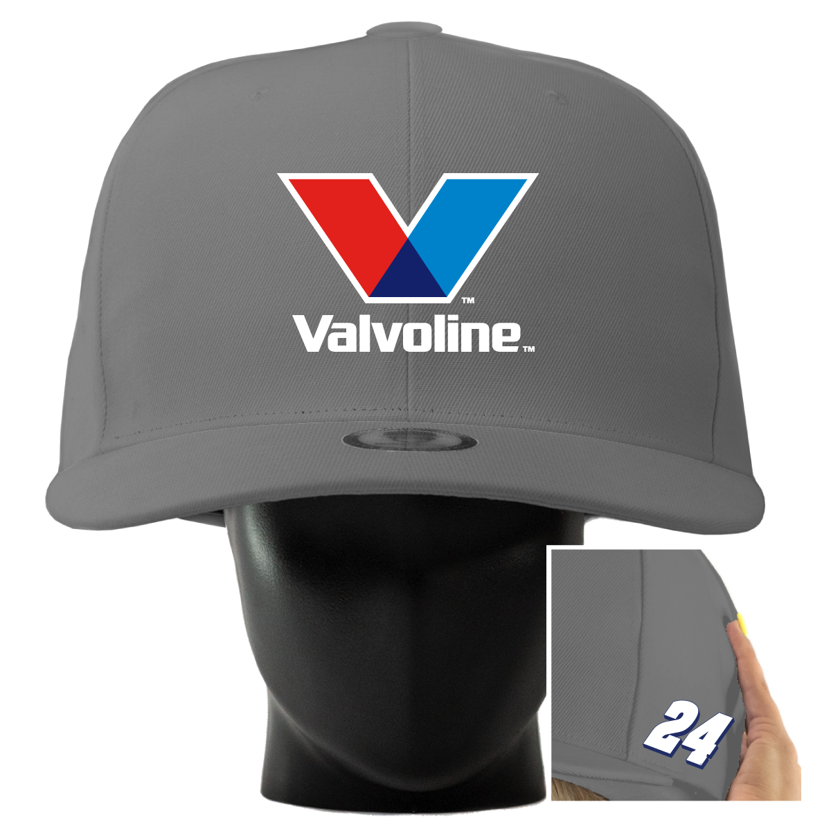 William Byron #24 Valvoline NogginBoss