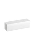 Claris Block Nail Buffer for Smooth Shine White C-47014