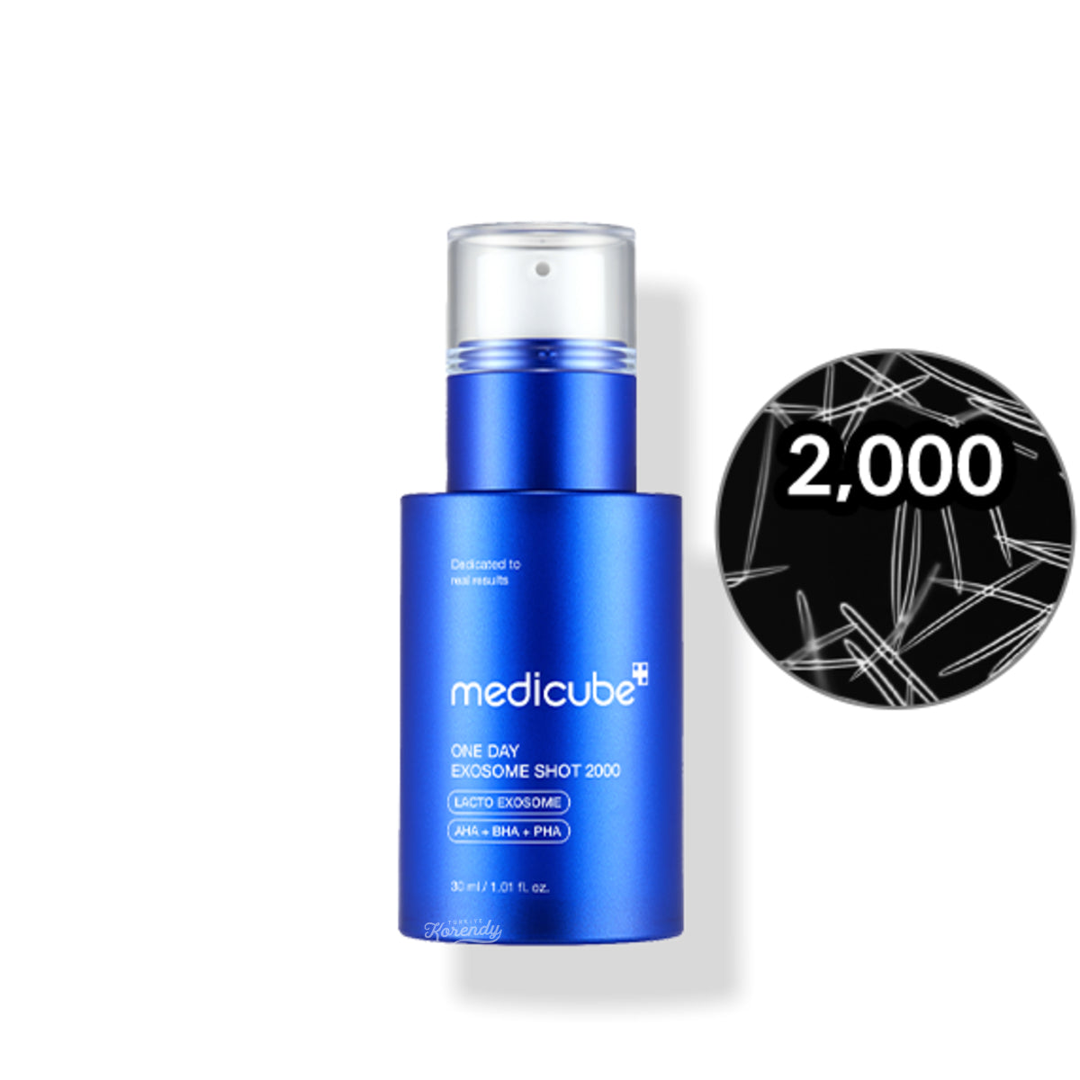 Medicube One Day Exosome Shot Pore Serum 2000 for Smooth Skin 30ml