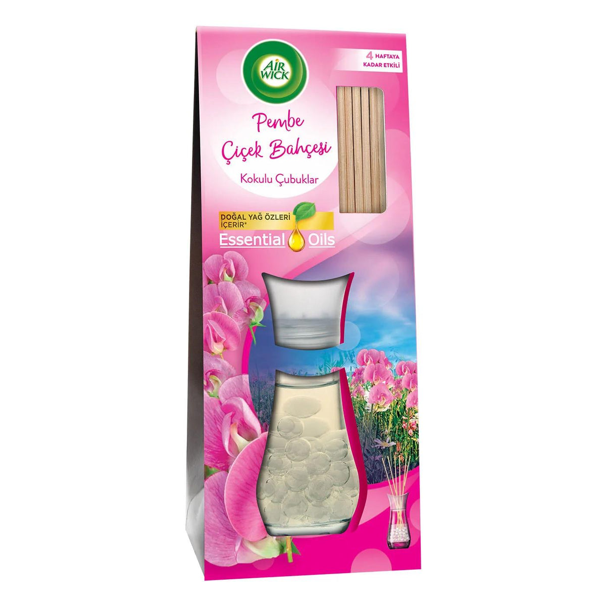 Air Wick Pink Flower Garden Scented Oil Diffuser 25 ml