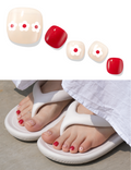Gelato Factory Retro Flower Solar Cured Gel Pedi 30 Strips