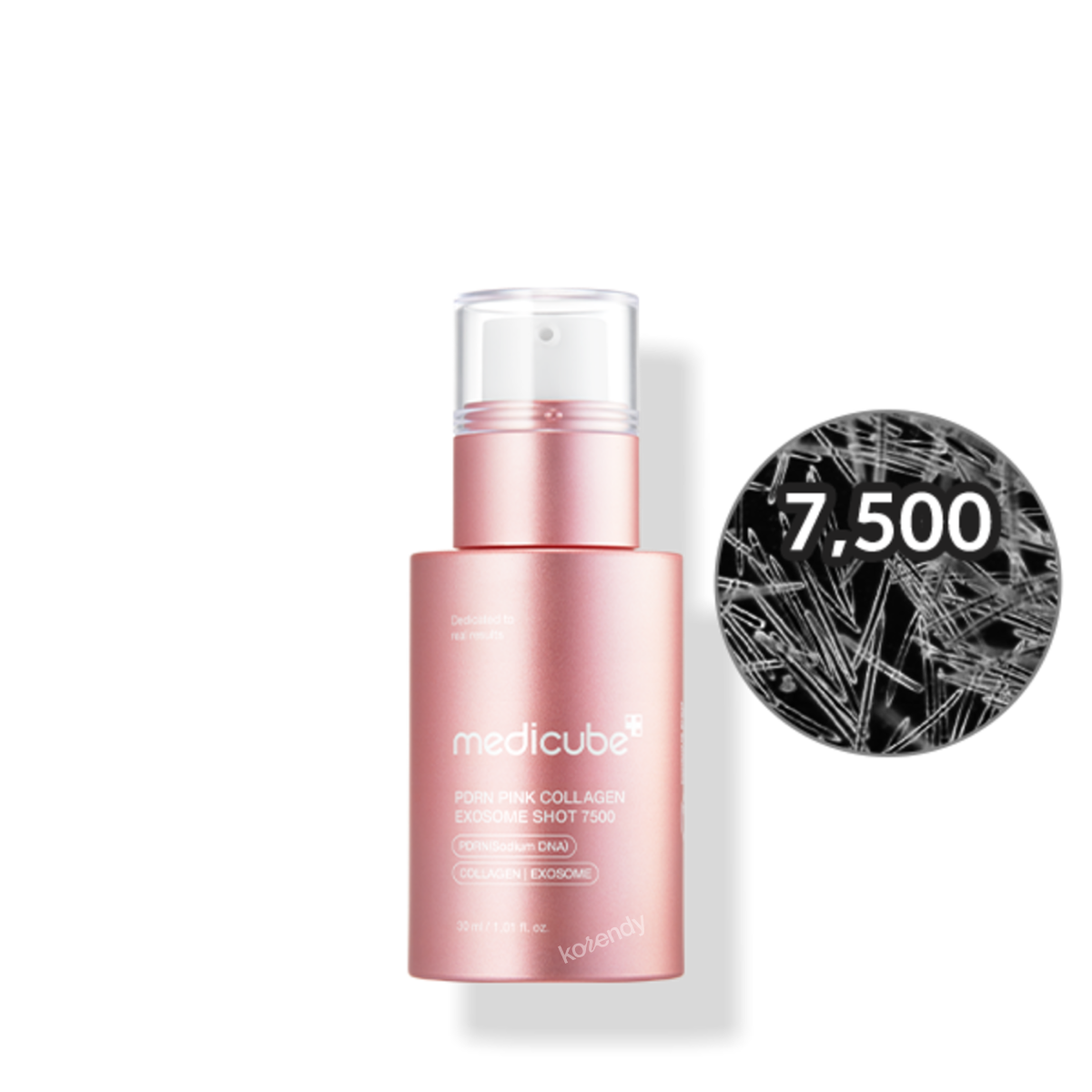 Medicube PDRN Pink Exosome Shot Serum 7500 Elasticity Booster 30ml