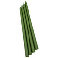 Pine Green Extra Tall Taper Candles – 24 Candles